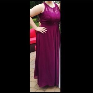 Purple Prom dress